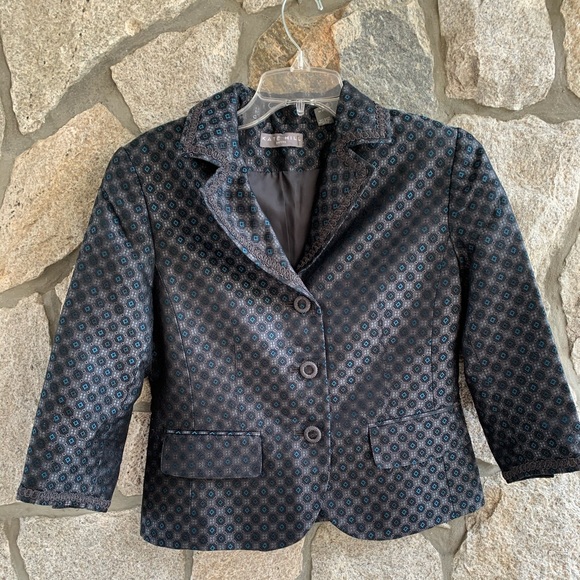 Kate Hill Silk Blazer - Picture 4 of 11